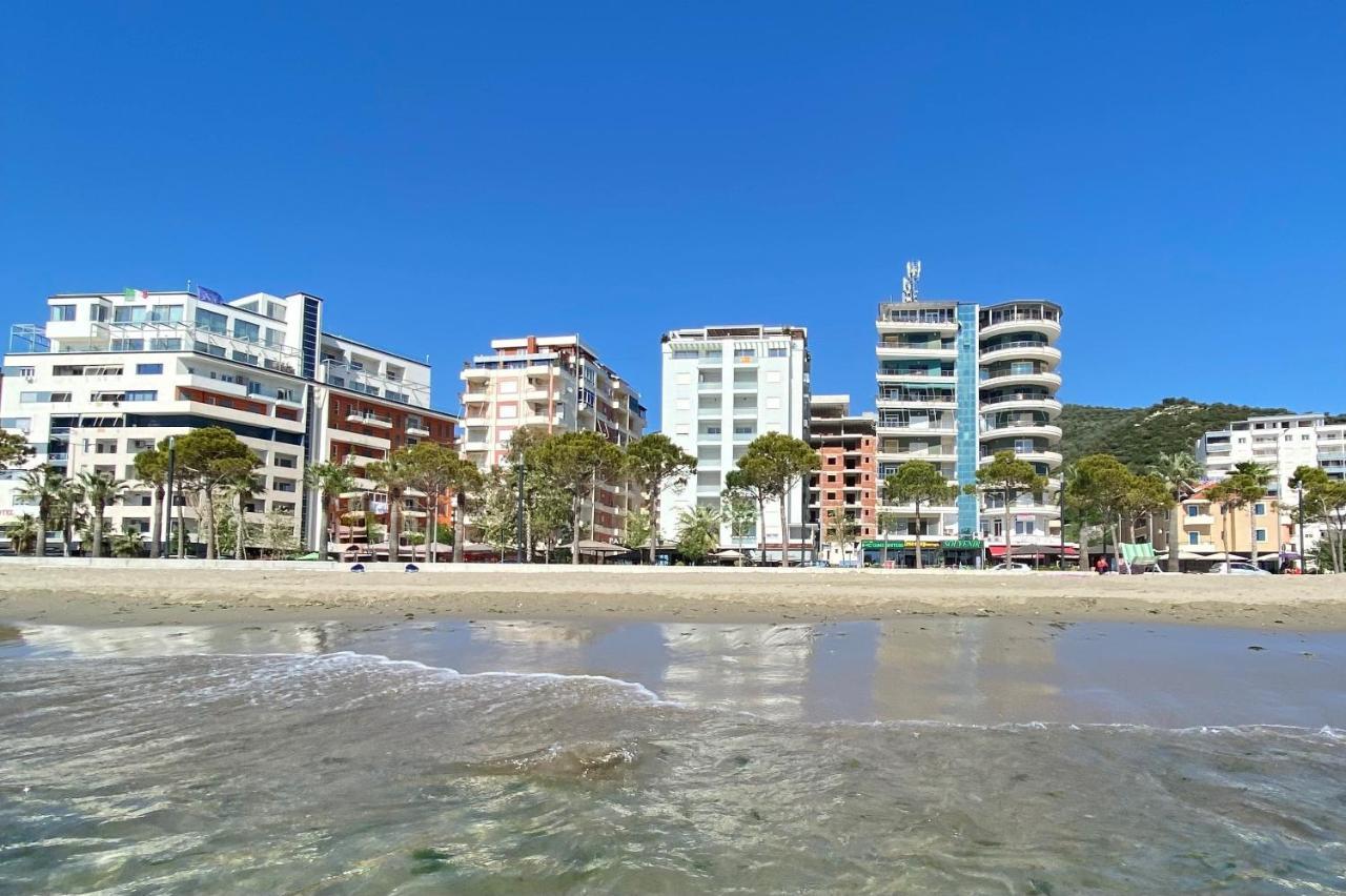 Apartamento Luxury Seaview Vlora Flat Free Parking Exterior foto