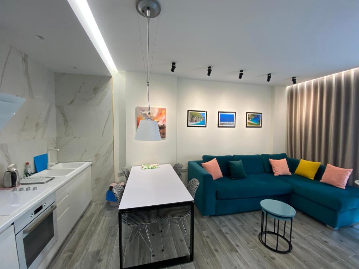 Apartamento Luxury Seaview Vlora Flat Free Parking Exterior foto